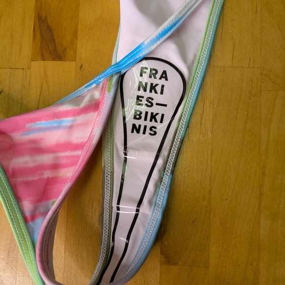 Frankie's Bikini Thong Bottom NWOT Harmony Thong Bikini Bottom Size Small - Picture 5 of 8